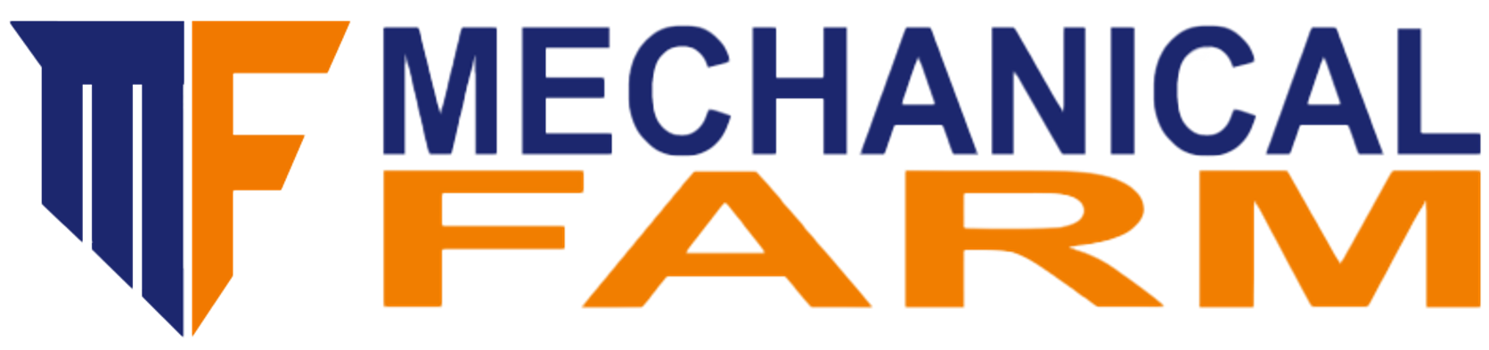 Mechanical farm logo